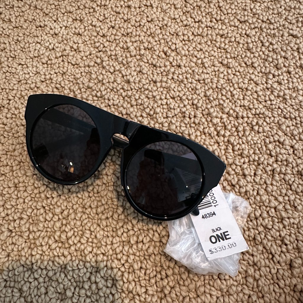 Alexander Wang Black Sunglasses